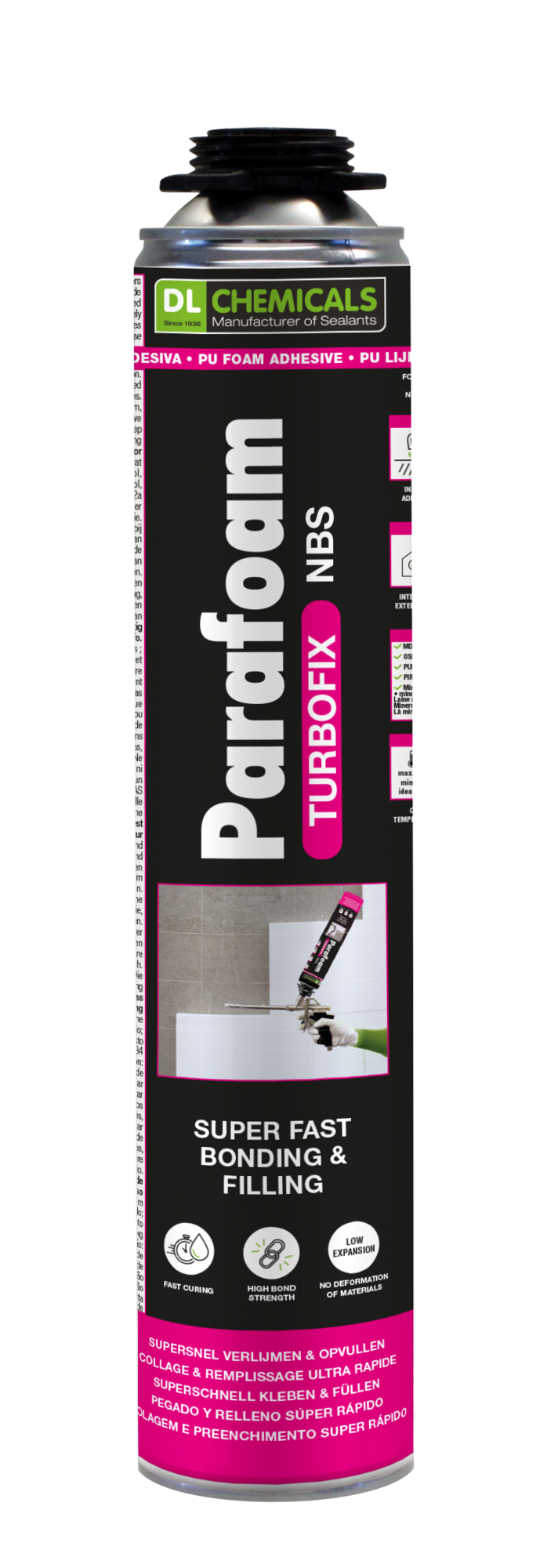 Parafoam Turbo Fix NBS Hraðfrauð 750ml