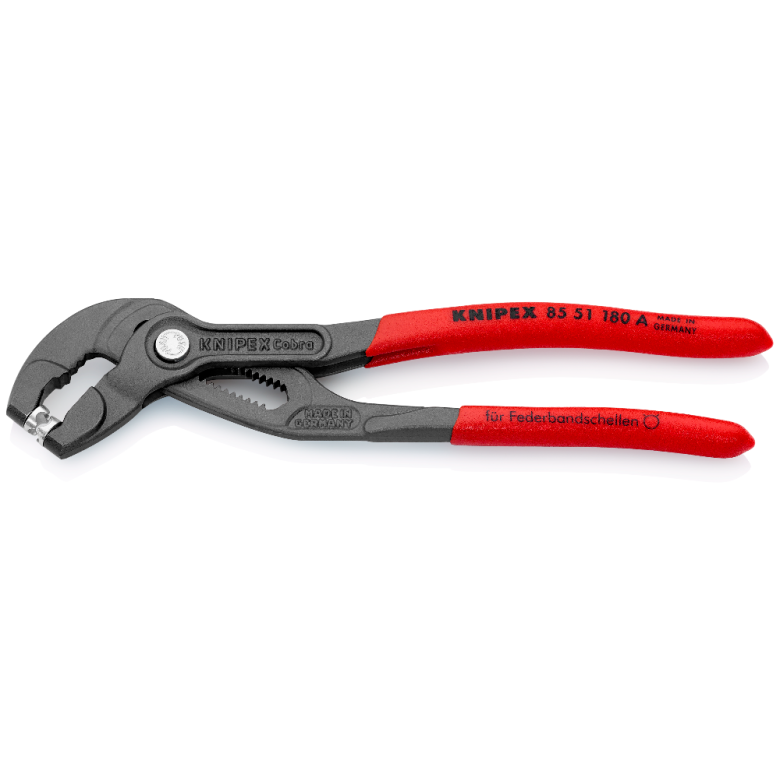 Knipex Hosuklemmutöng 180mm 85 51 180 A SB