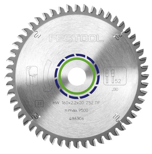 Festool Sagarblað Ál/Plast HW260x2.4x30 TF68 494607