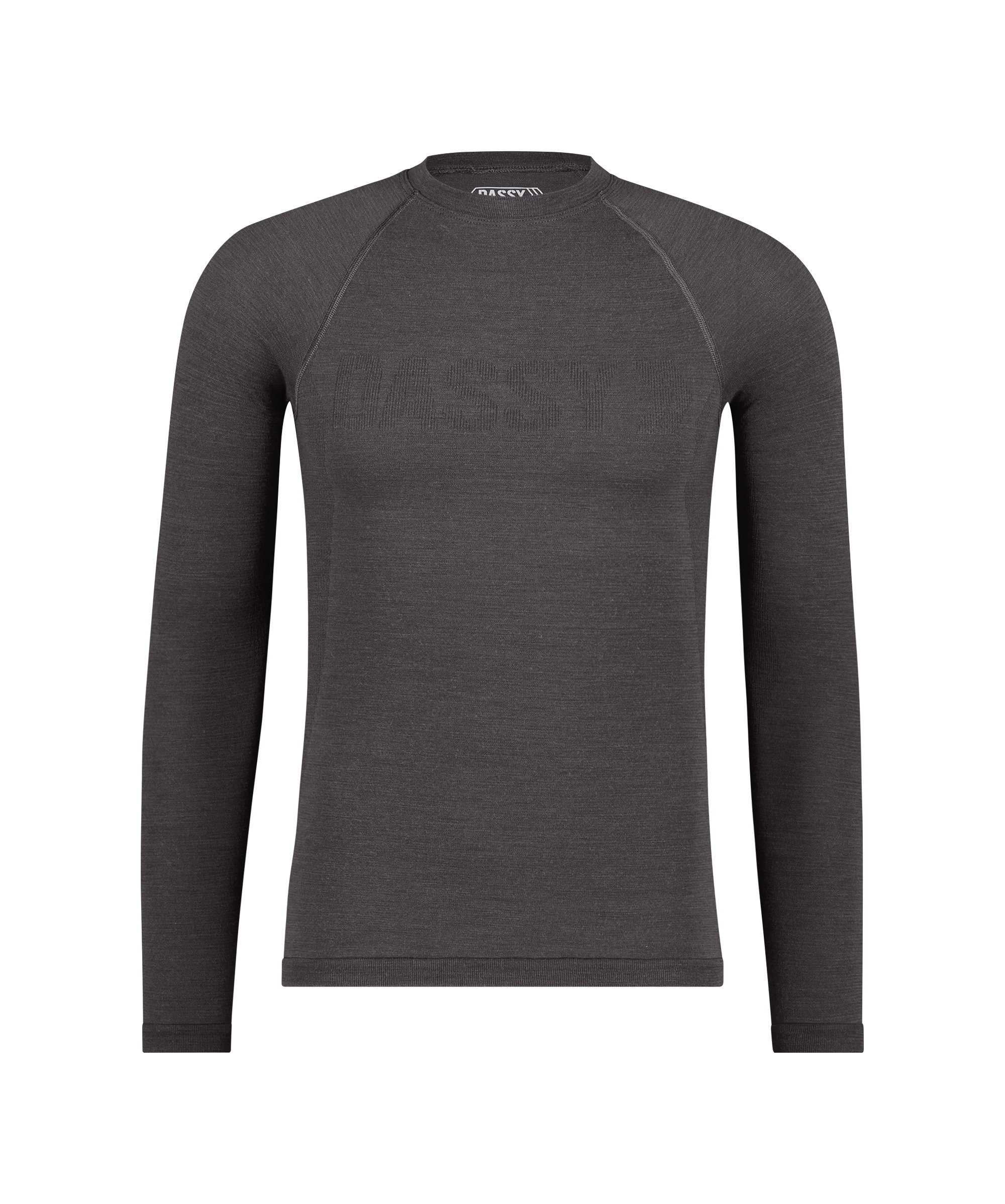 Theodor Merino Ullar langermabolur Grár 2XL/3XL