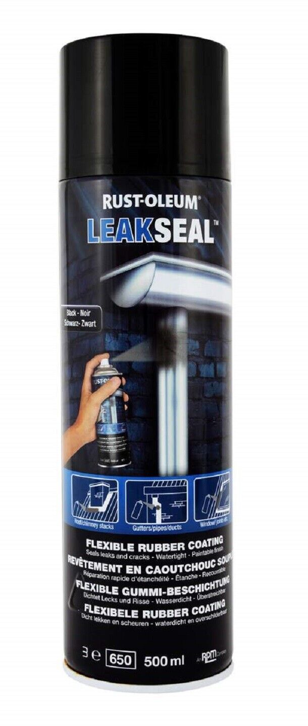 Rust-Oleum Lekaþéttir Svartur 500ml 3478
