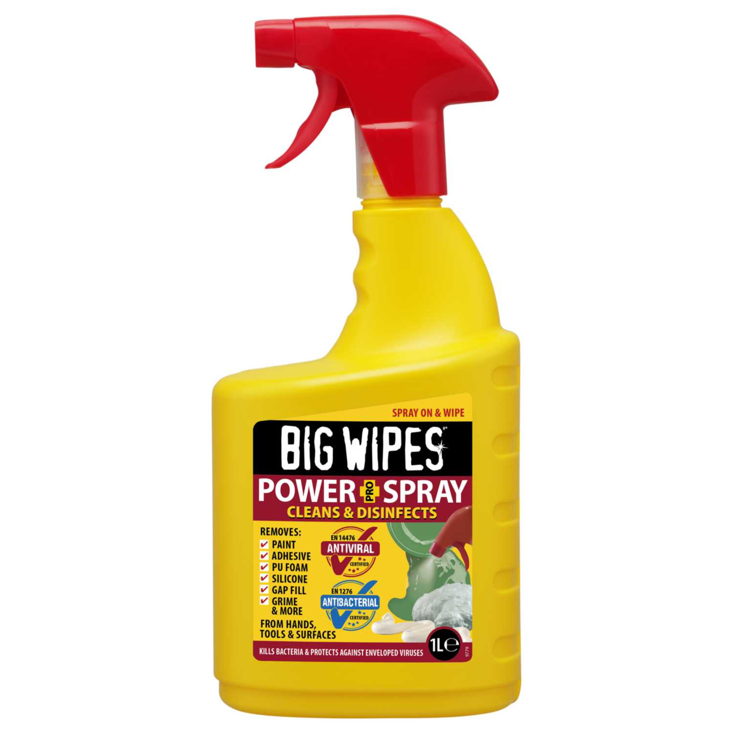 Big Wipes Heavy Duty Power Spray 1L