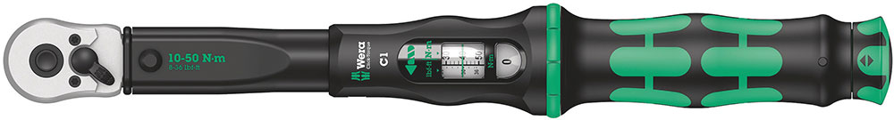 Wera C1 Átaksmælir 1/2" 10-50Nm