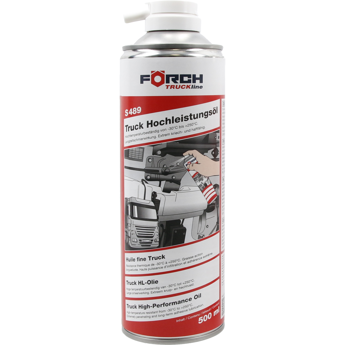 Förch S489 Trukkaolía Sprey HD 500ml