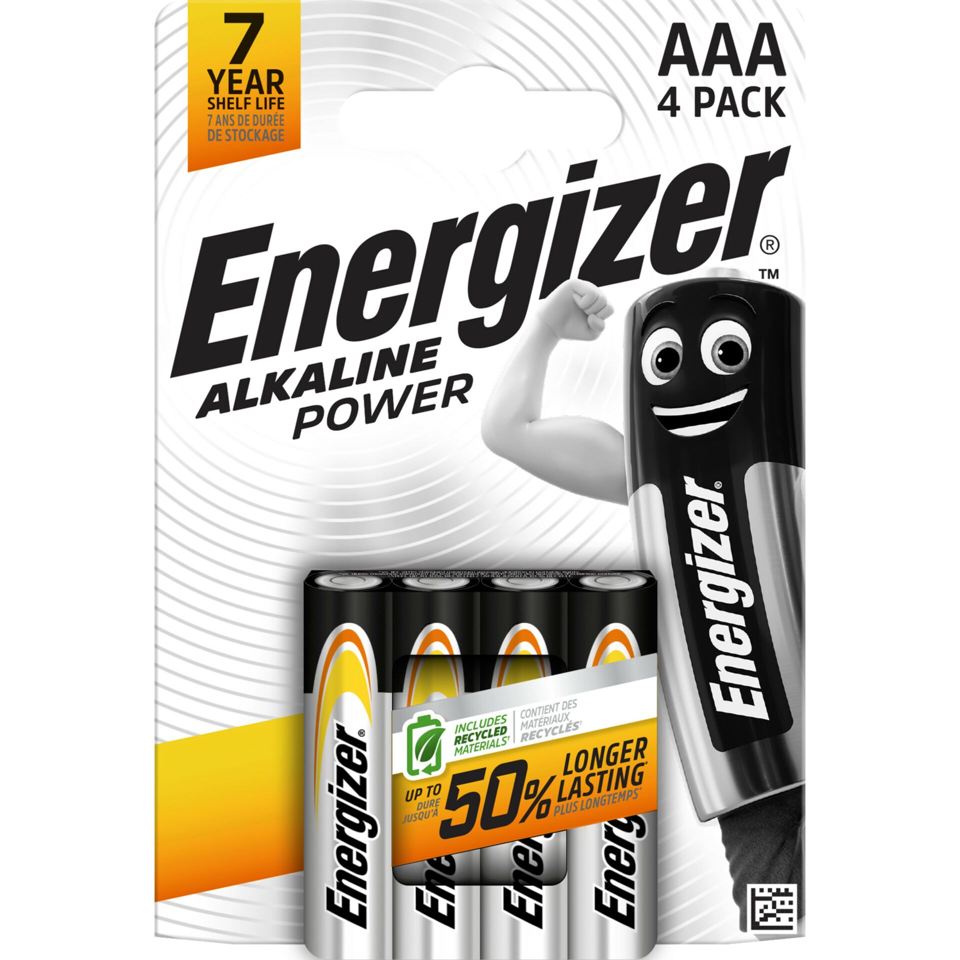 Energizer Alkaline Power LR03 AAA BL4