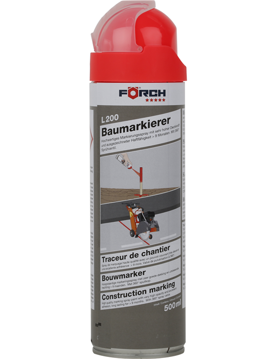 Förch Merkisprey Rautt L200 500ml