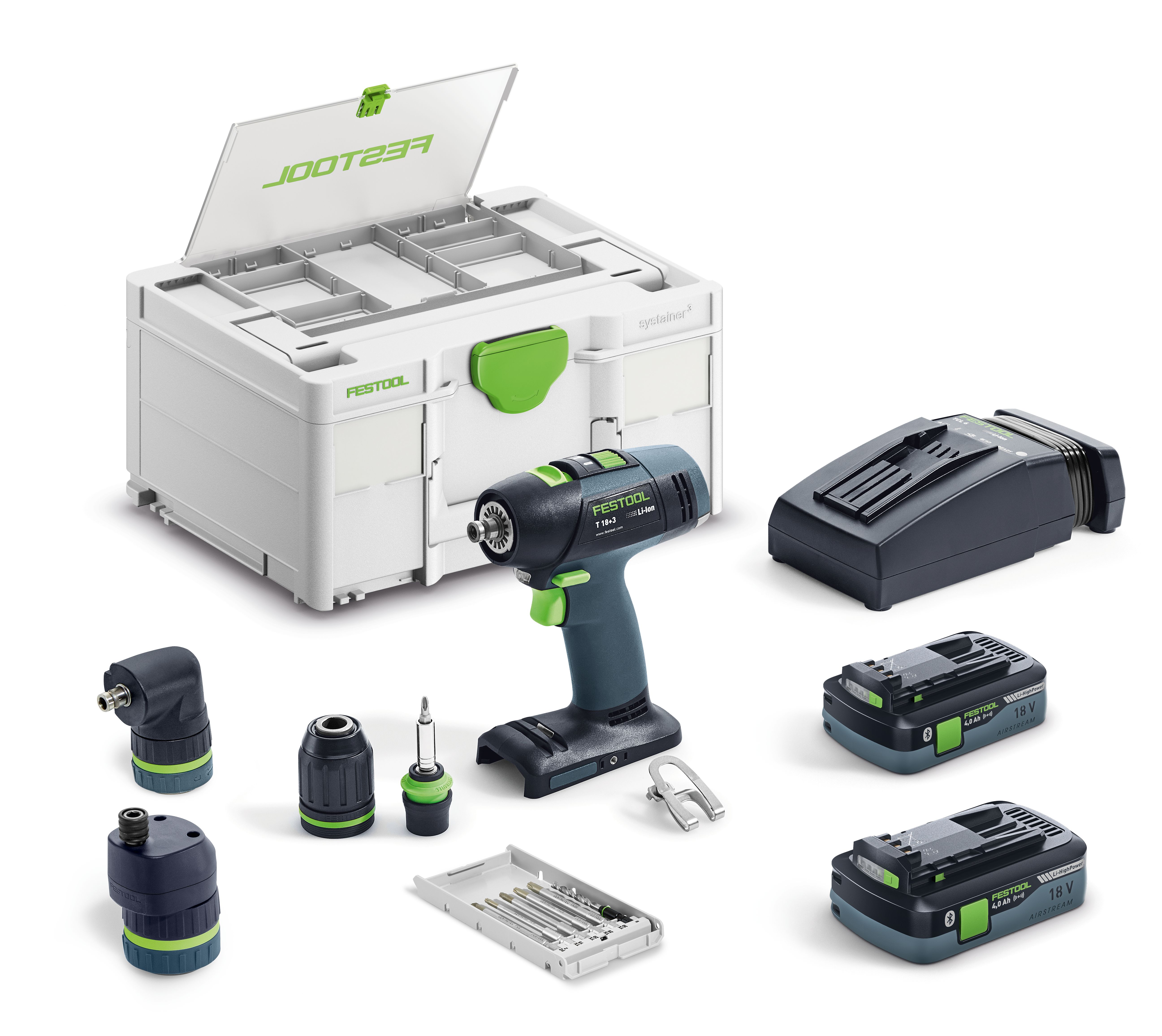 Festool T18+3 Borvél 4.0 I-Set 577609