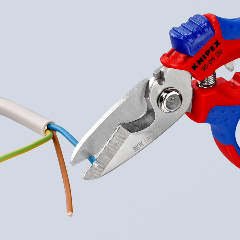 Knipex Rafvirkjaskæri bogin 160mm 95 05 20