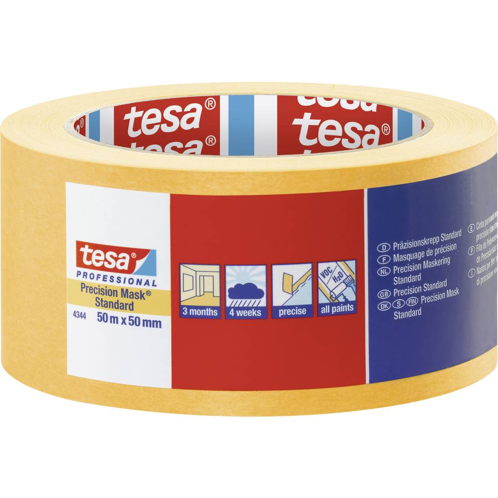 TESA precision std. app.gult 50mmx50m 04344-00000