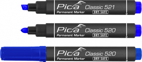 Pica 521/41 Marker 2-6mm Blár