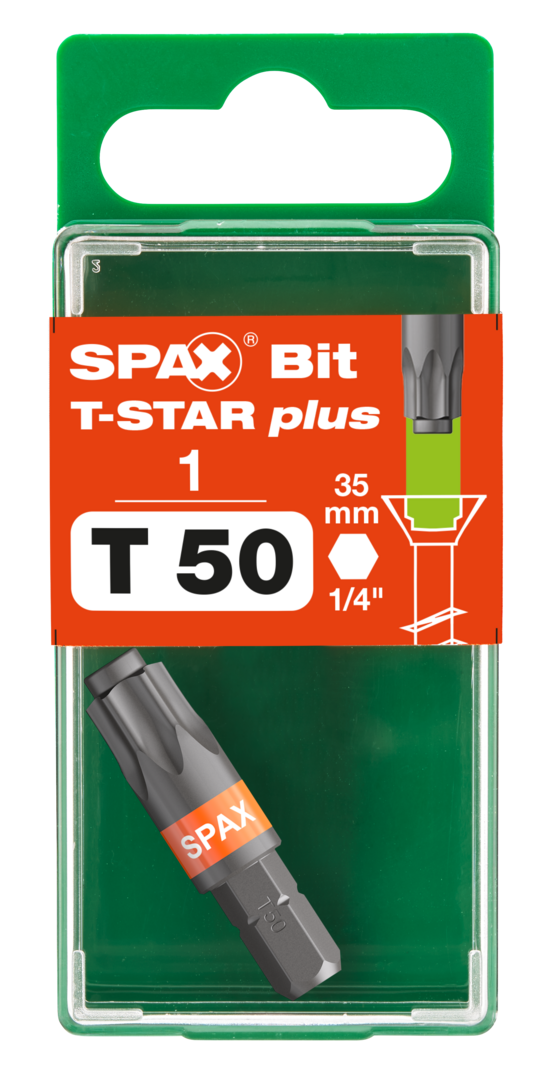 SPAX Biti Torx 50 1stk