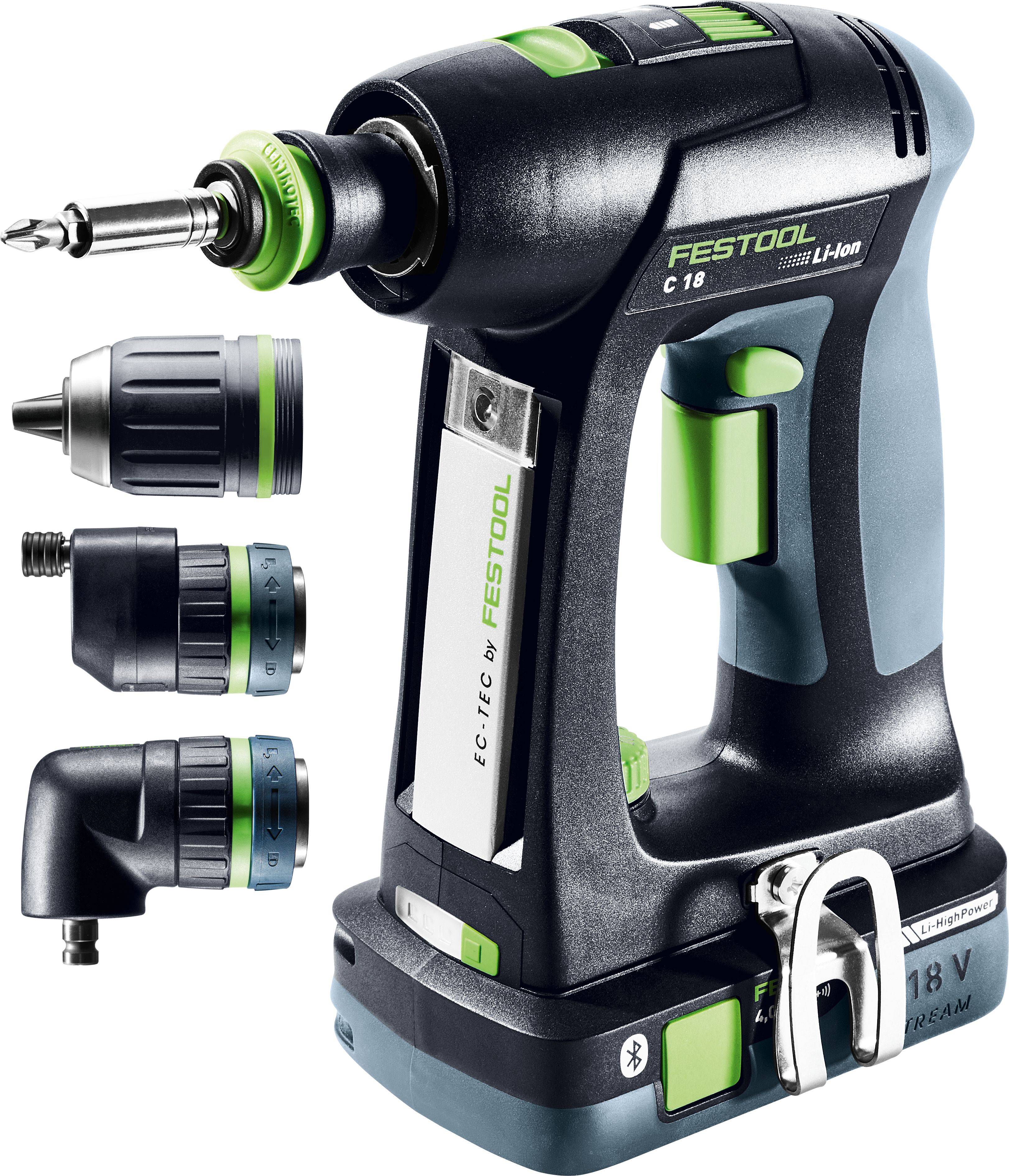 Festool C18 Borvél I-Sett 4.0Ah 577617