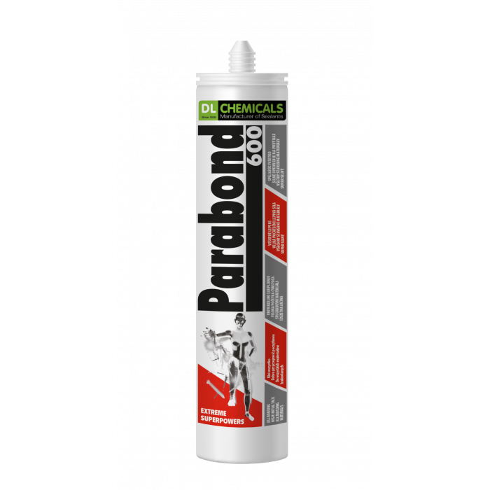Parabond 600 Límkítti Svart 600ml