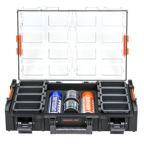 HMT VersaDrive Stakit Mid Case w. Lubric Insert,8x 