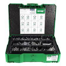 SPAX Skrúfusett í Festool kassa 