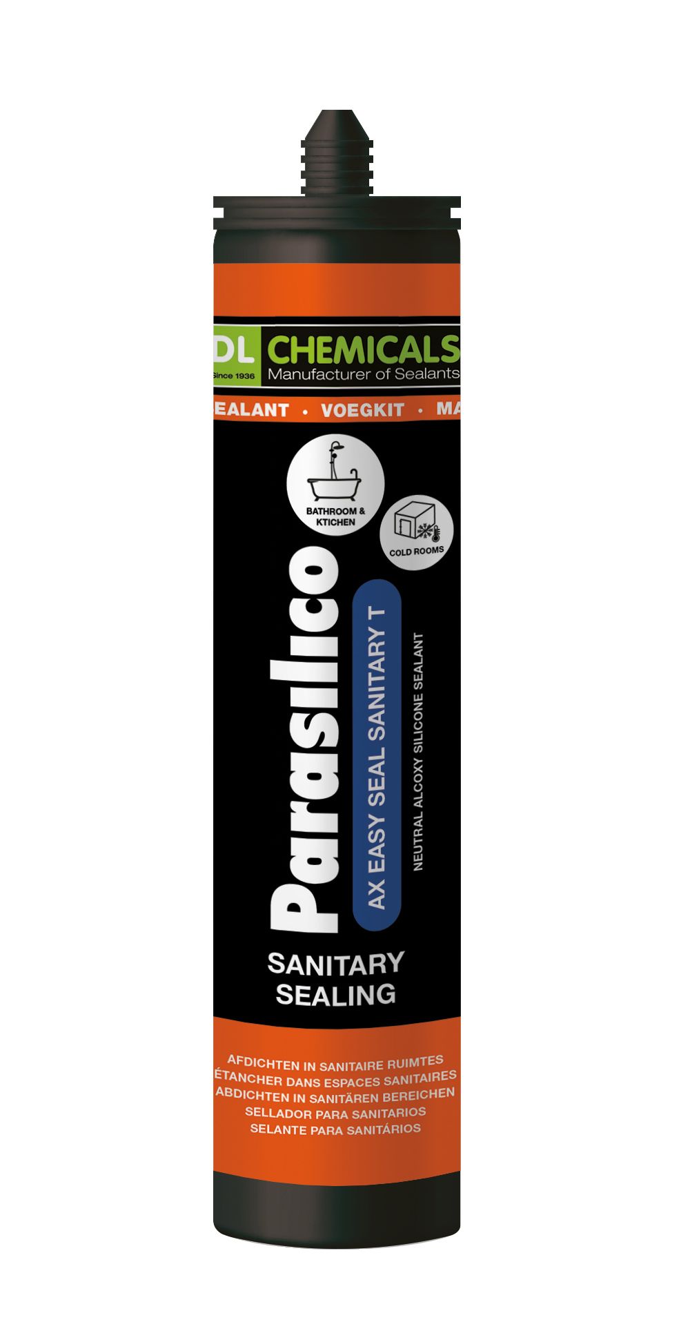 Parasilico AX Easy Seal Sanitary T RAL9010 300ml