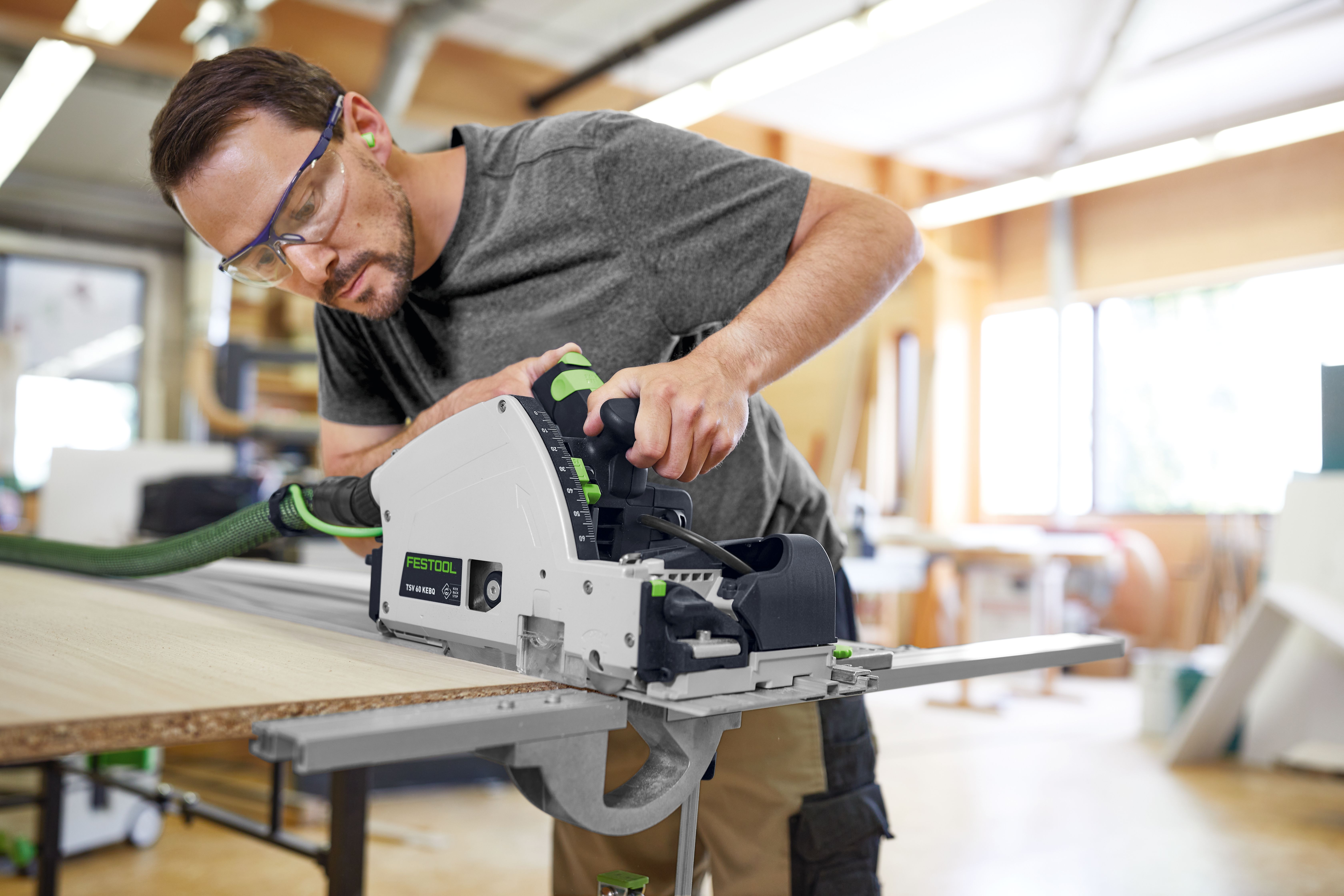 Festool TSV60 Sleðasög með forskera KEBQ-Plus 576730