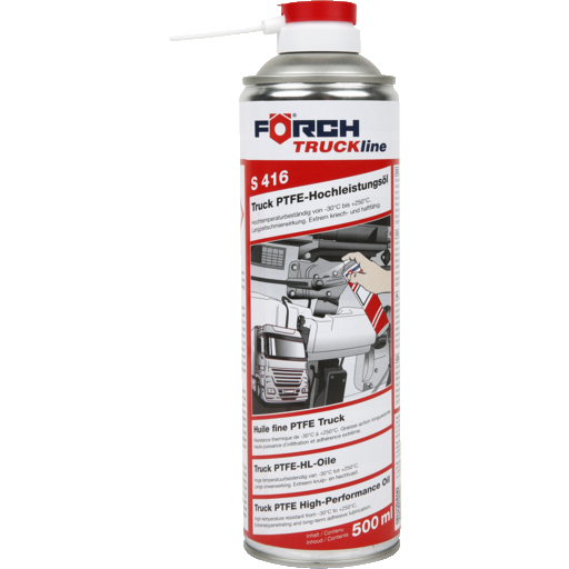 Förch S416 Trukkaolía Sprey PTFE-HL 500ml