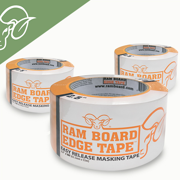 Ram Board Edge Tape B63mm L55mm Orange