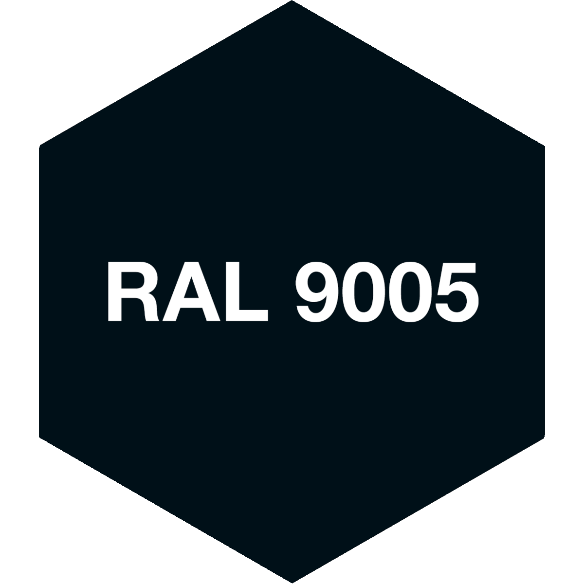 Förch Ál Þakborði 150mm Svartur R9005