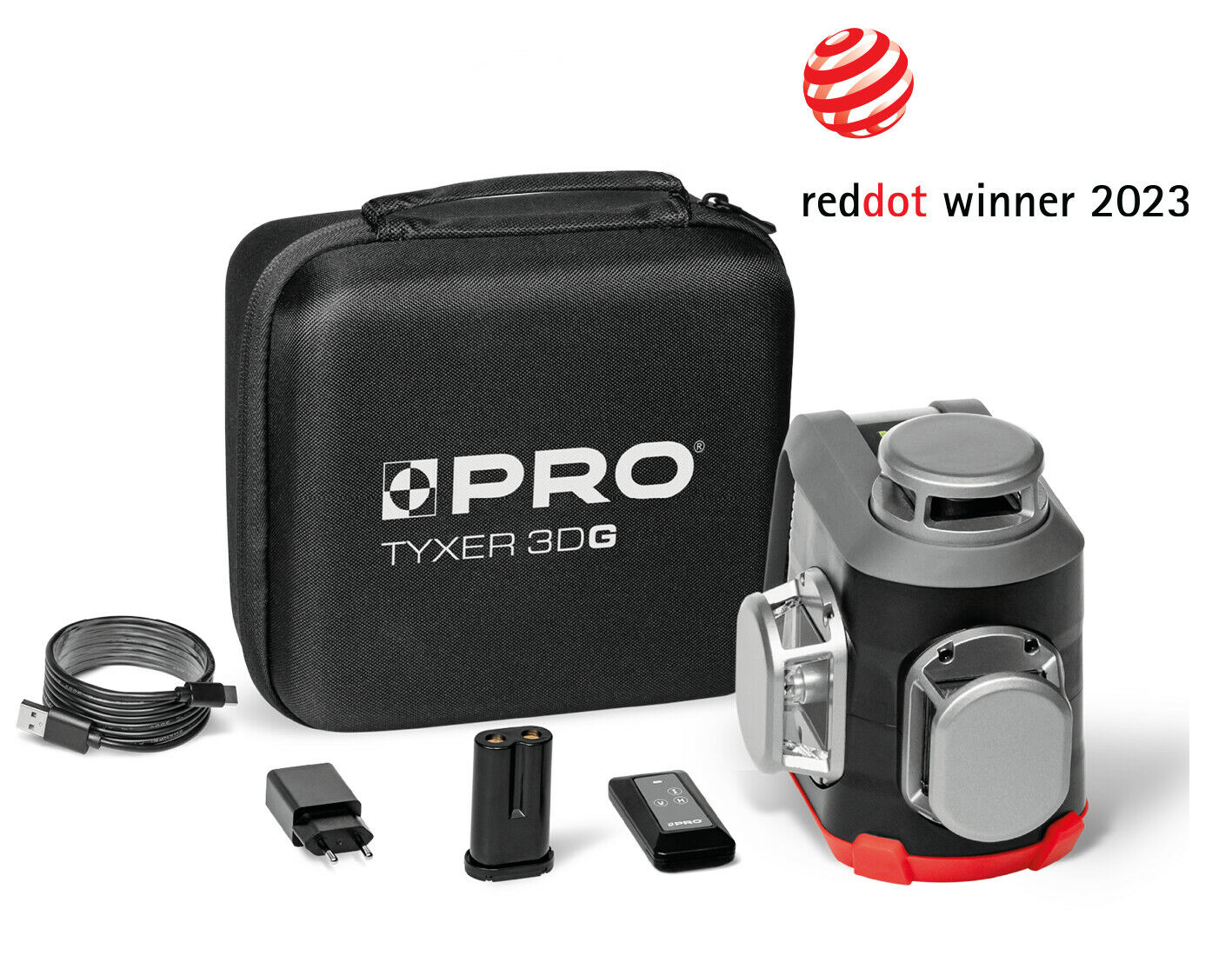 Pro Línulaser Tyxer 3DG Stakur 3x360°