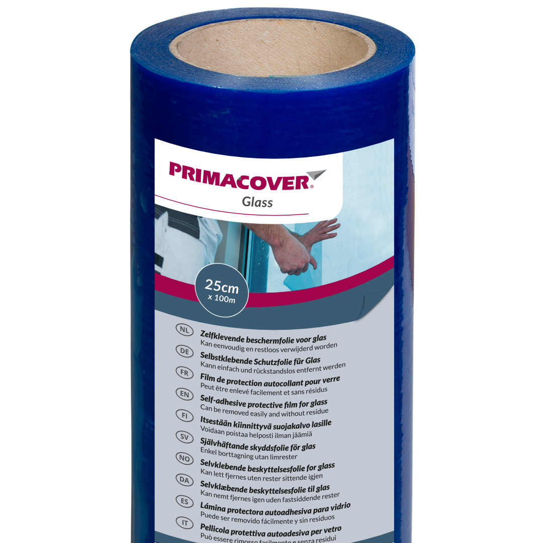 PrimaCover Glass Glært B25cm L100m 50μm