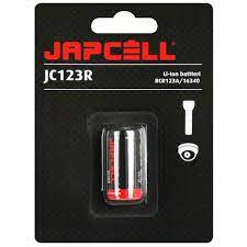 Japcell Li-ion rafhlaða JC123R hlaðanlegt 650mAh