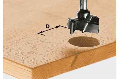 Festool Hinge location cutter HW S8 D20 491072 
