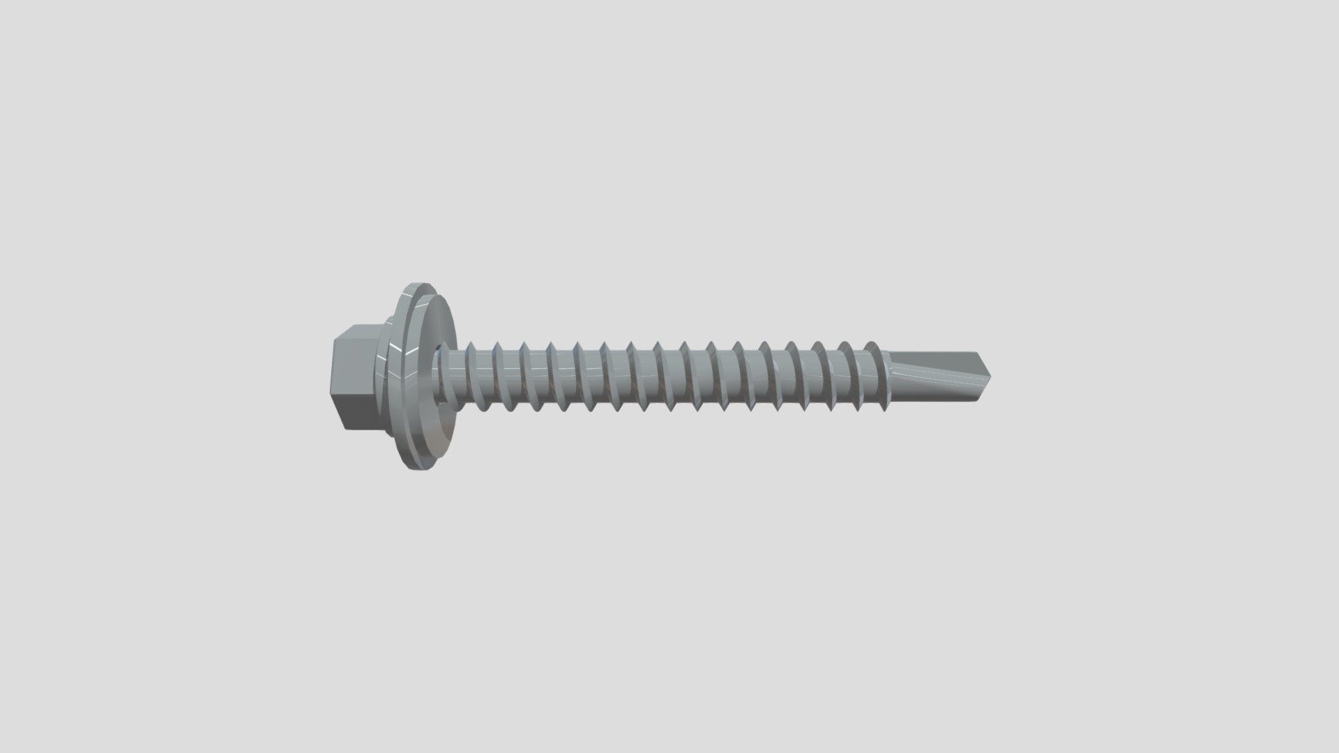 A4 Bi-Metal Borskrúfa 5.5x50 16mm skinna 4BM50-3