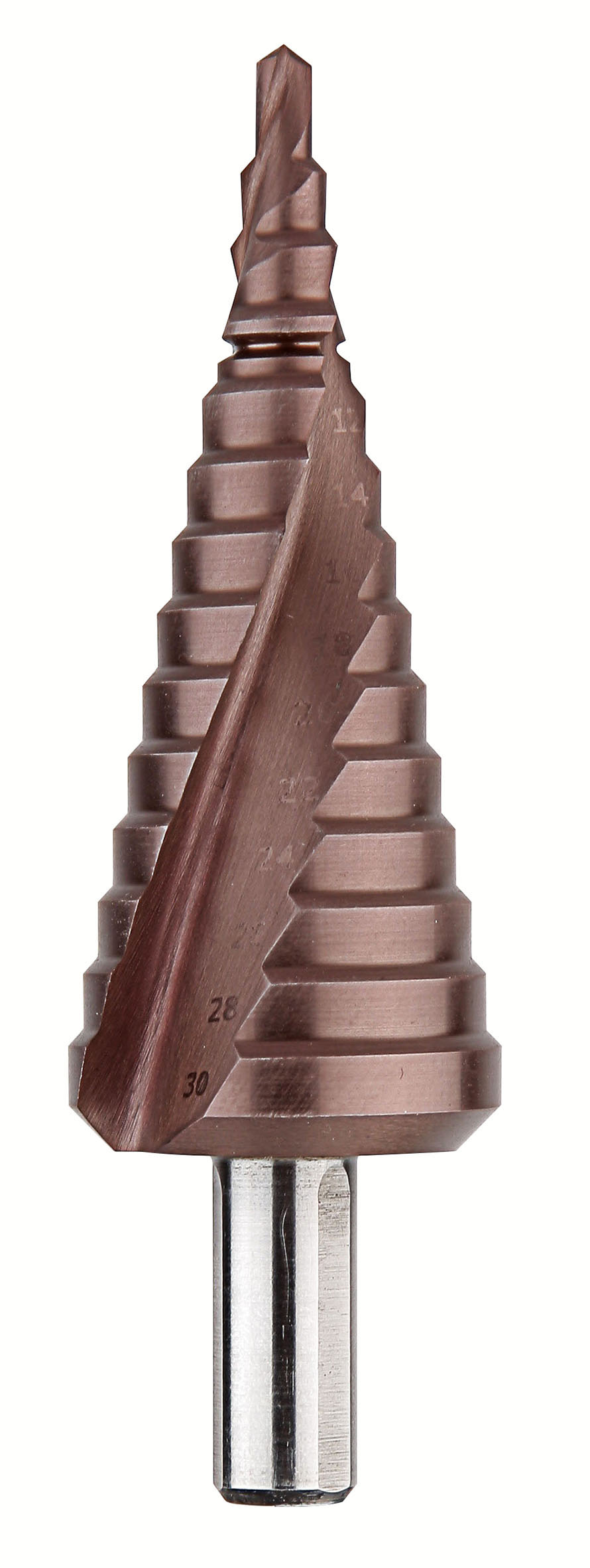 500B Kóbalt Þrepabor 4-30mm