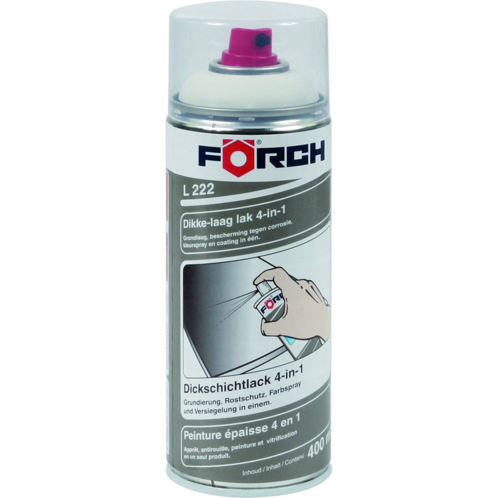 Förch 4in1 Lakk Hvítt R9010 400ml