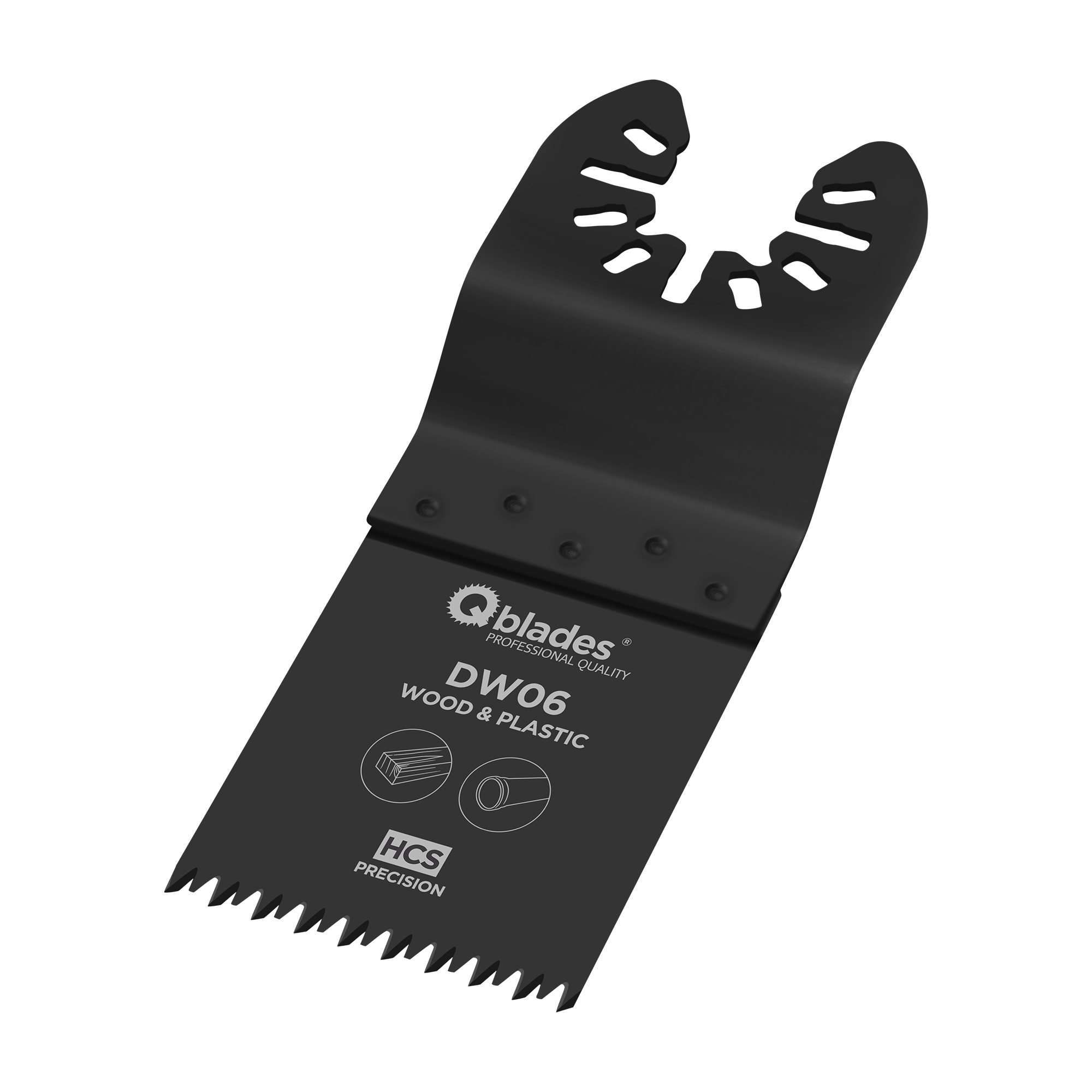 Qblades DW06 Fjölsagarblað 35x40mm HCS Dewalt 5stk