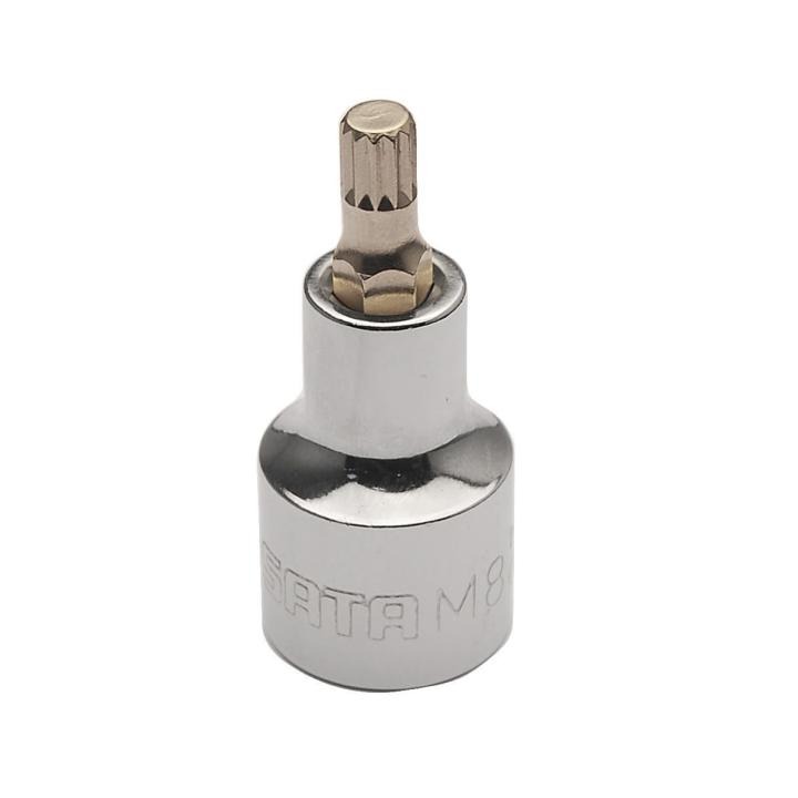 SATA 1/2" Spline Toppur M6