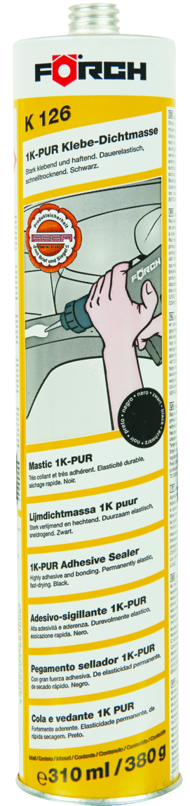 Förch K126 Límkítti Svart 310ml