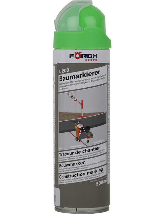 Förch Merkispray Grænt L200 500ml