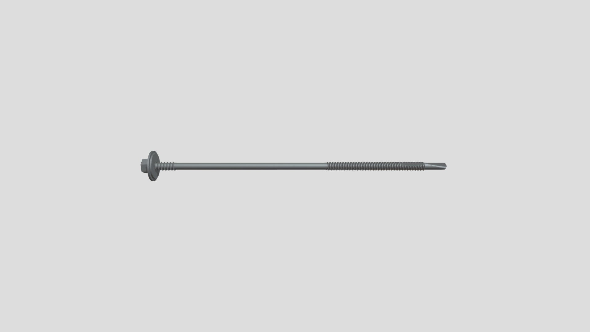 Yleiningaskrúfur HH 5.5x185mm 19mm sk/5 bor TSBWHT5.5-185-5