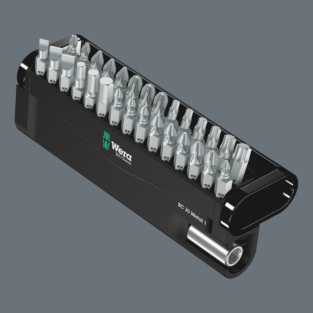 Wera Bit-Check 30 Metal 1 Bitasett