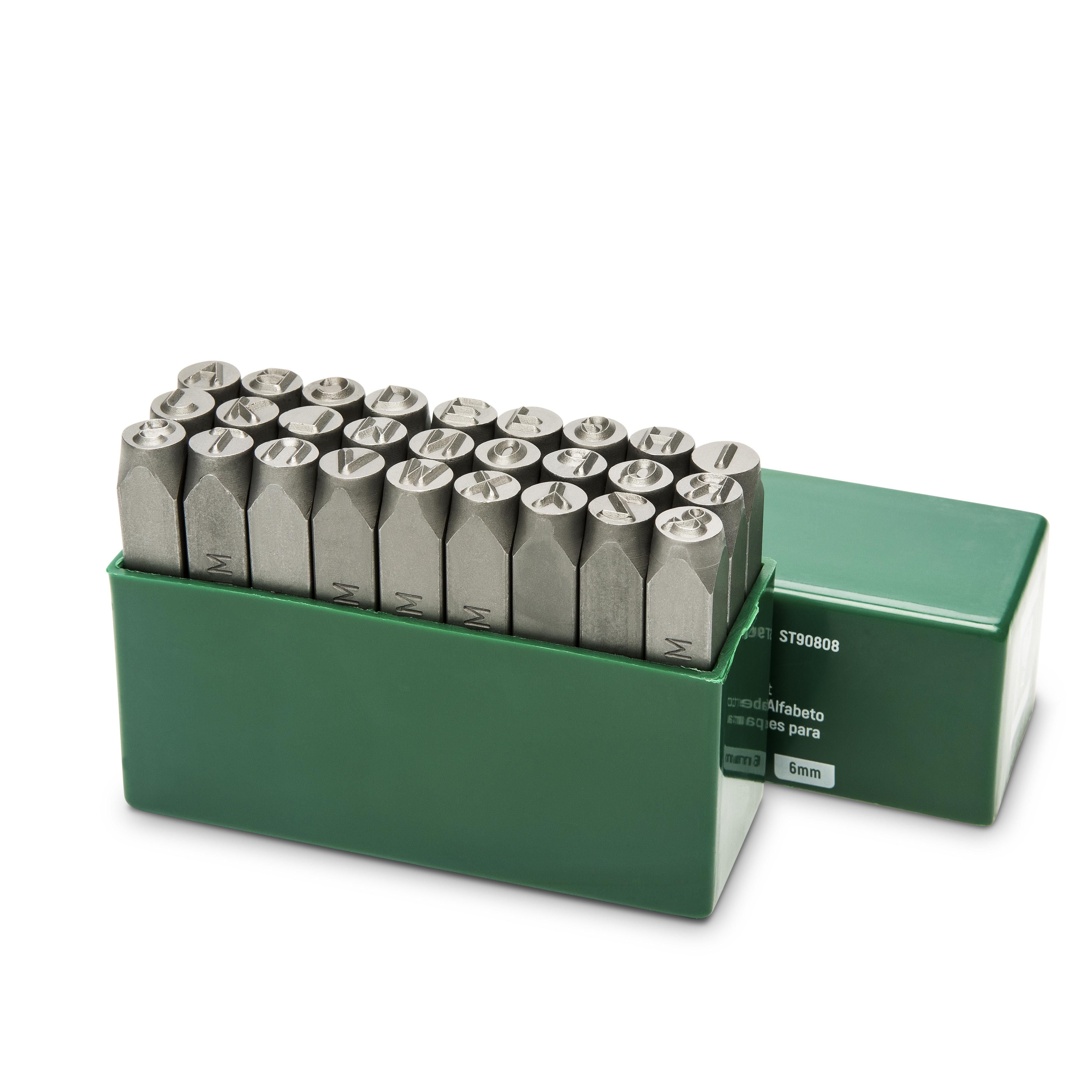 SATA 27 Stk. Ásláttarstafir 6mm ST90808