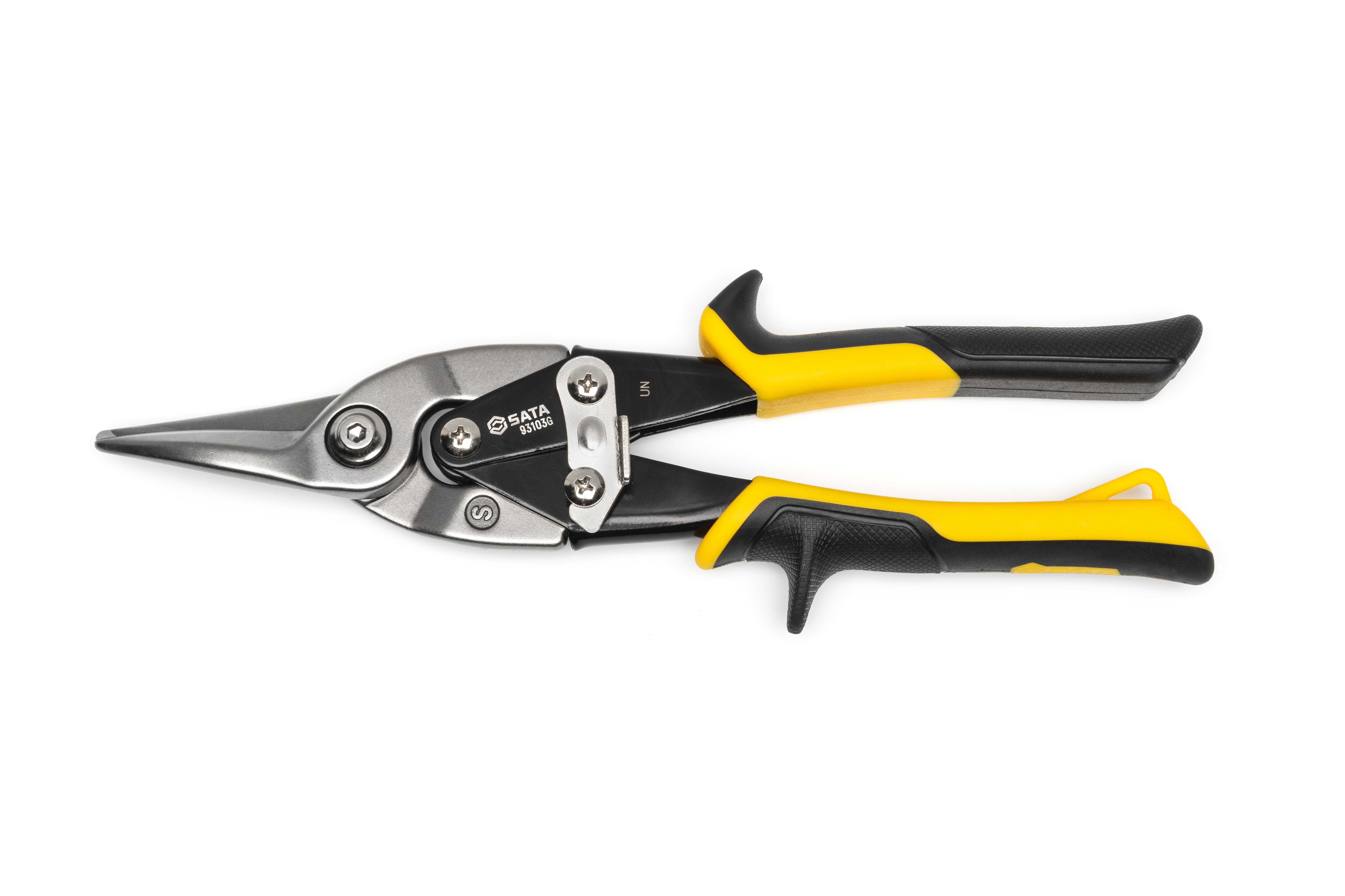 SATA Blikkklippa Bein 10" Gul ST93103G