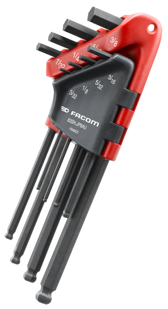 Facom 83SH.JP8AU Sexkantlyklasett "tommu"