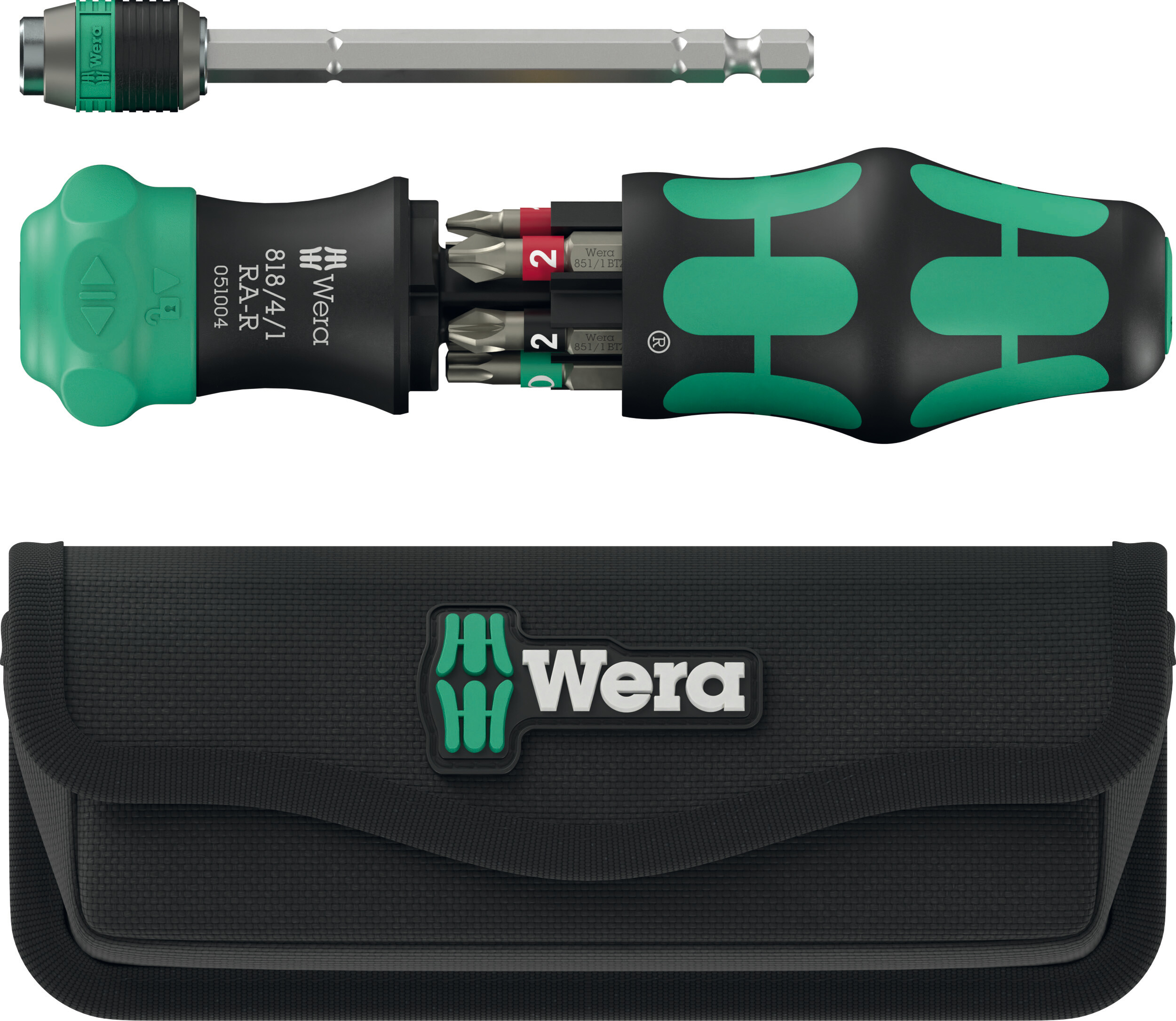 Wera KK 20 RA-R Bitaskrúfjárn m/tösku