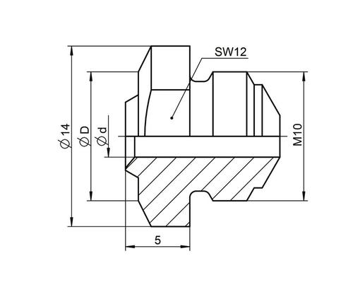 Gesipa 1434302 Munnstykki 16/32BT