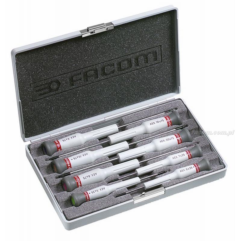 Facom AEX.J2 Skrúfjárnasett Torx Micro-Tech