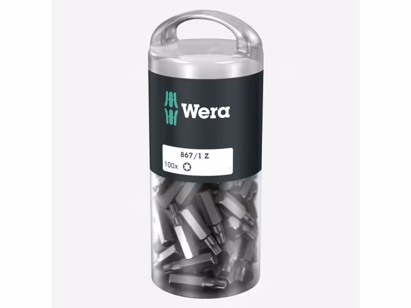 Wera Bitar 867/1 TX 15x25mm 100stk