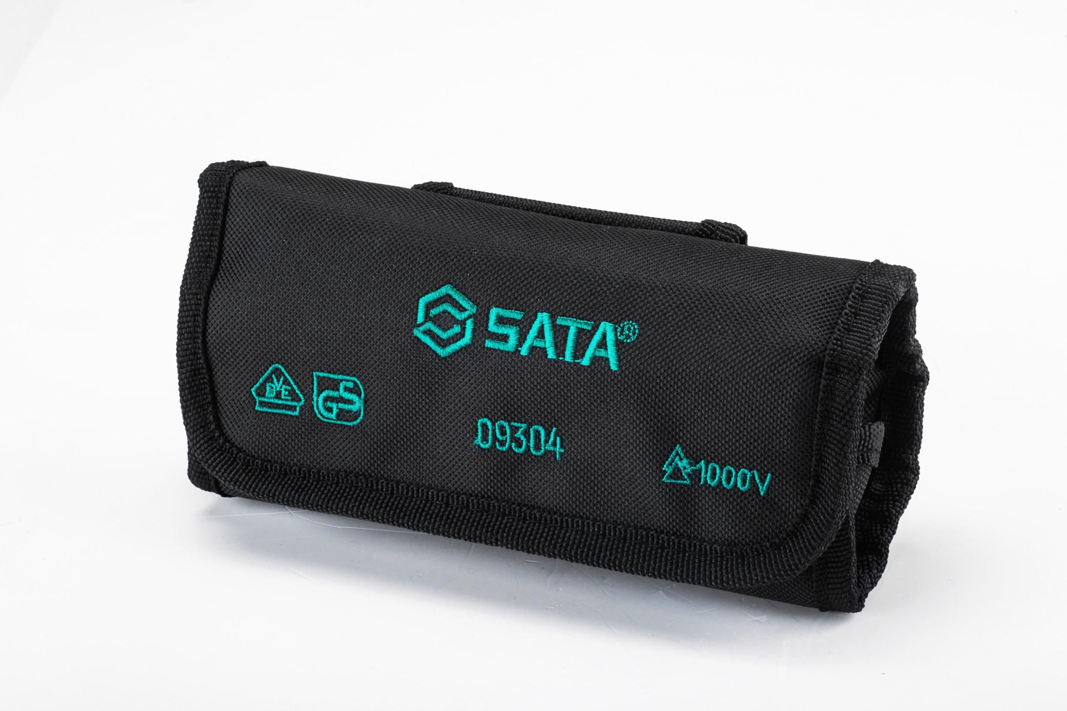 SATA 10 Stk. Skrúfjárnasett 1000V ST09304G