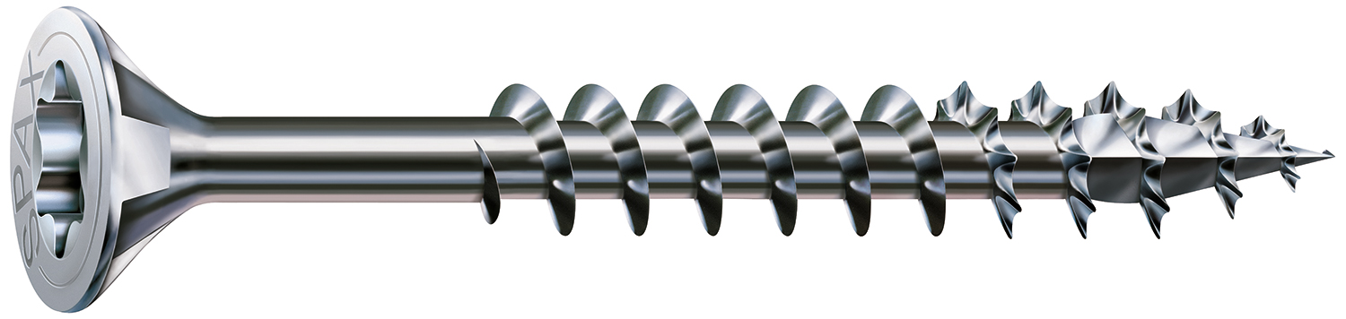 SPAX TRÉSKR.FH TORX T-STAR Gul/WIROX