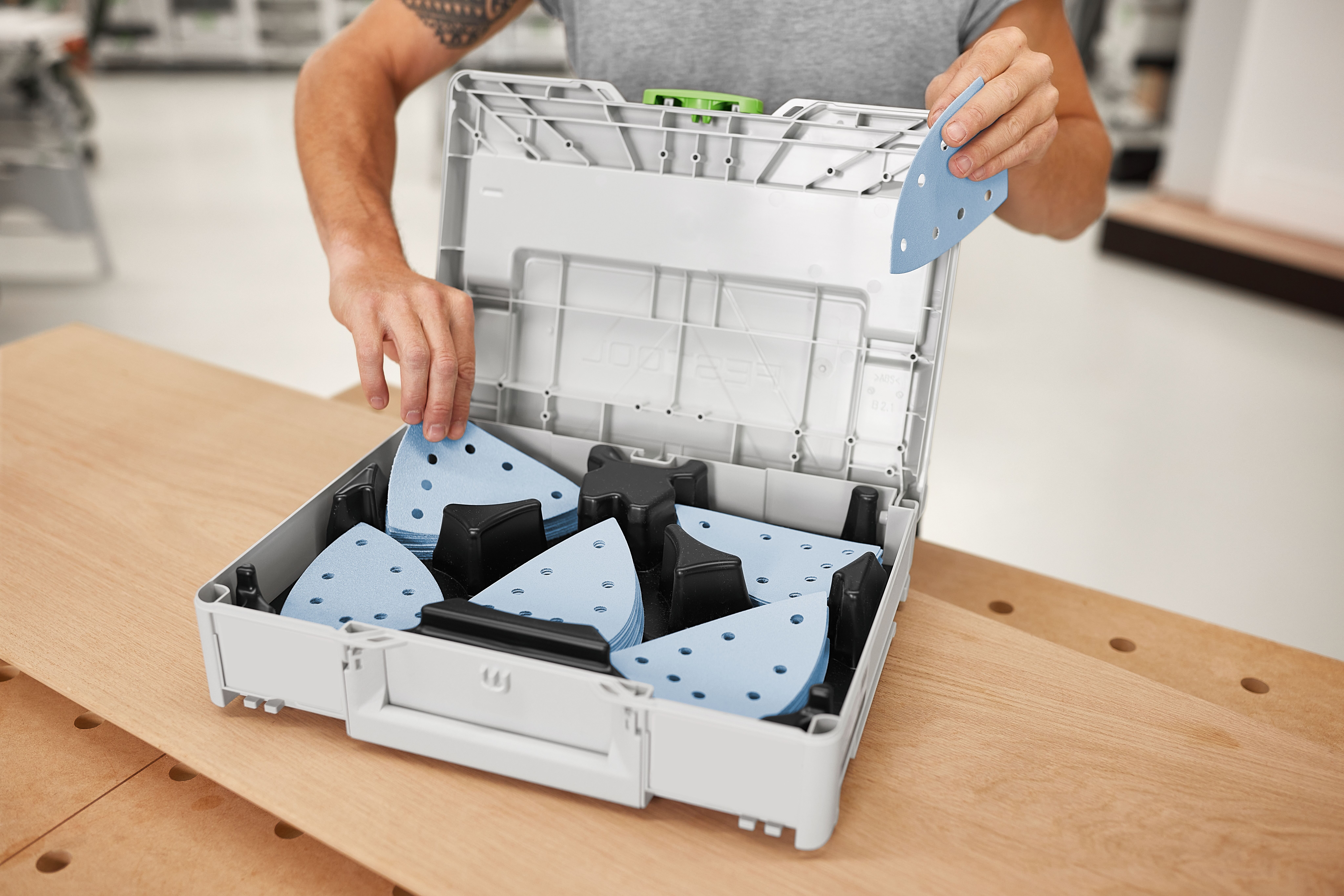 Festool Sandpappírssett Delta Granat 100stk 578195
