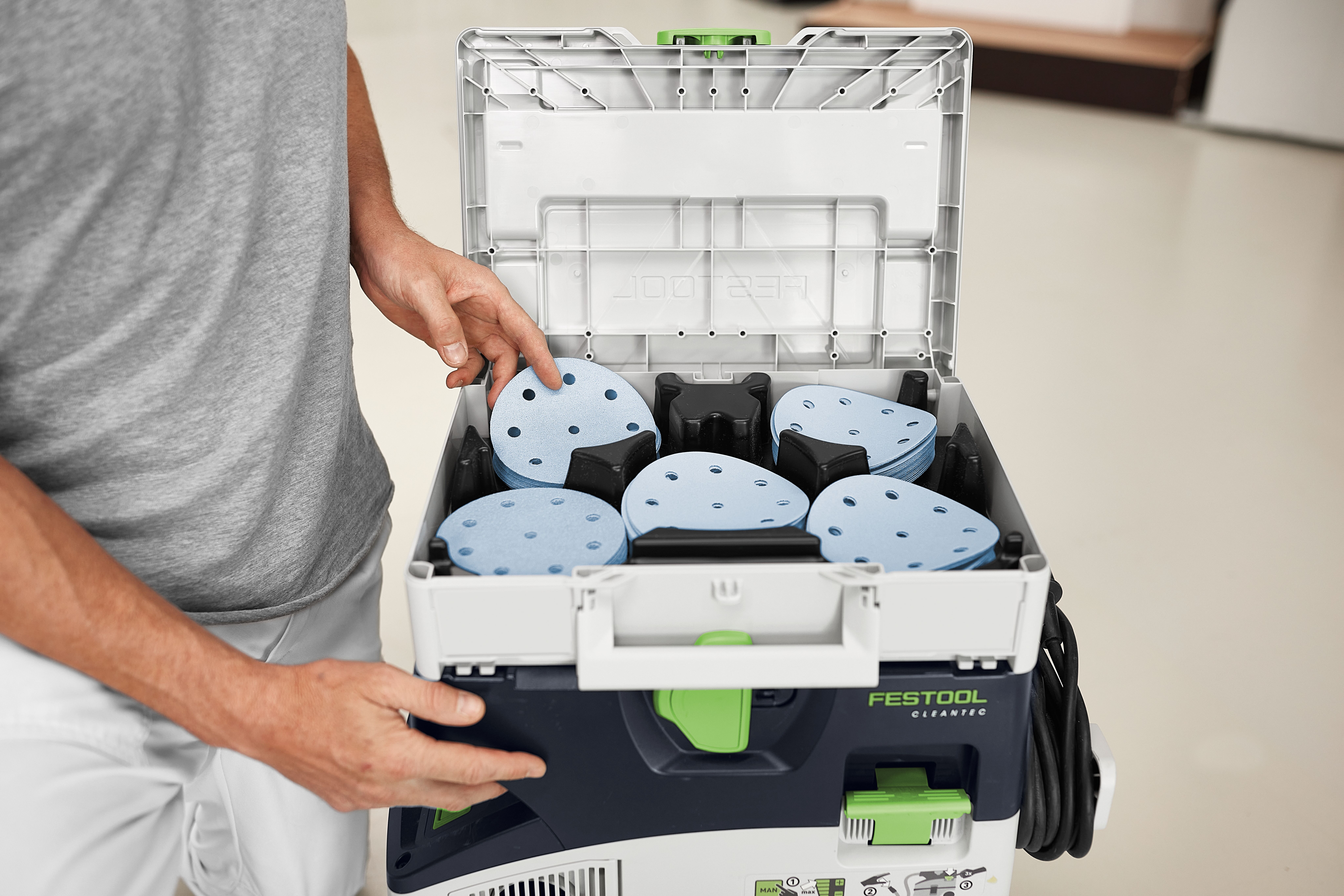 Festool Sandpappírssett D125 Granat 100stk 578193
