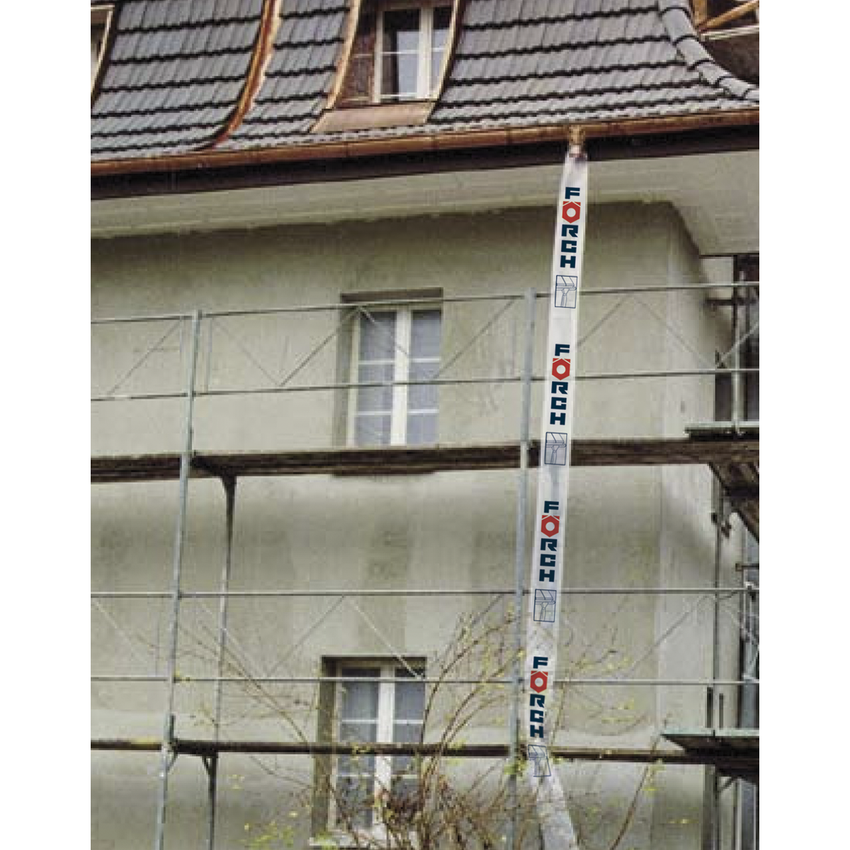 Förch Þakrennu plast 130mm