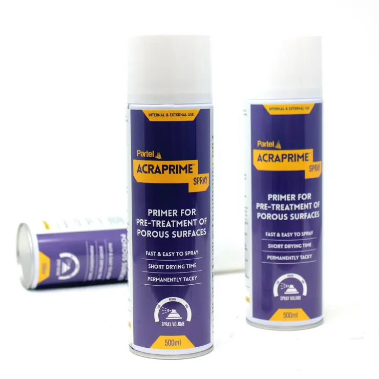 Partel Acraprime Spray Grunnur fyrir borða 500ml